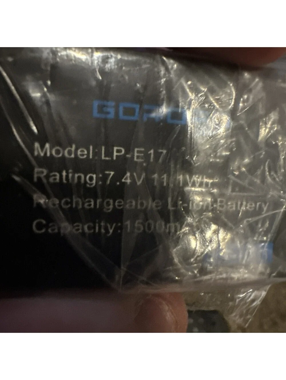 Replacement Battery Pack for Canon LP-E17 LPE17